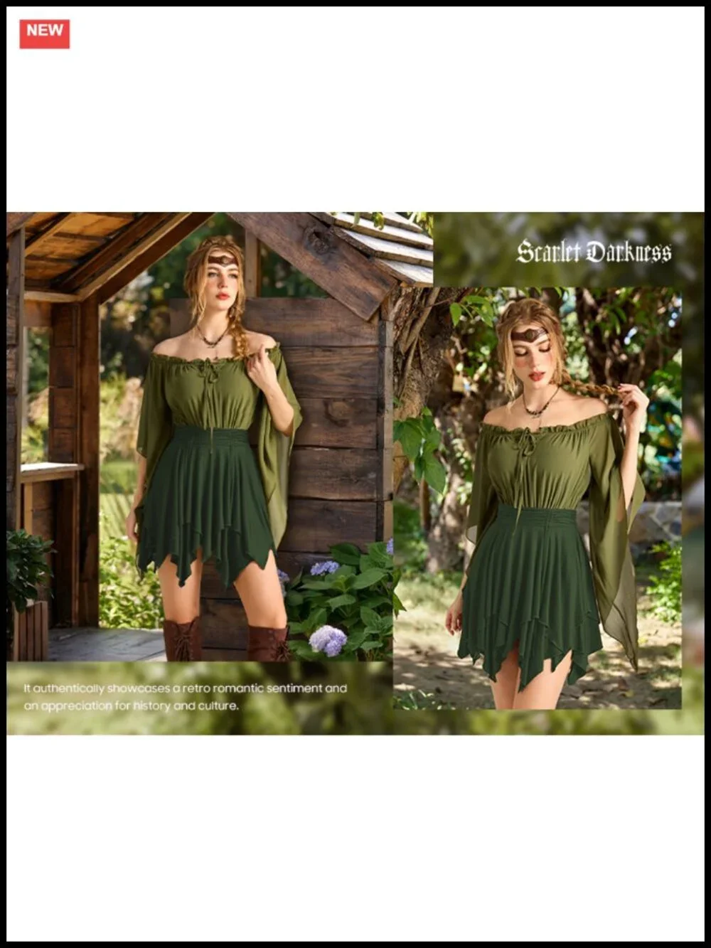 Renaissance Pirate Skirt Asymmetrical Handkerchief Hem High Waist Mini Skirt
